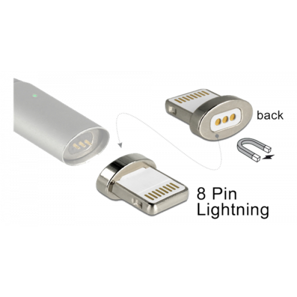 Magnetic Adapter 8 pin Lightning™ male 65928