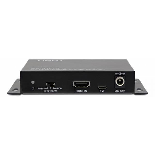 TiGHT AV AU-H101A | 4K60 HDMI 2.0 repeater with audio de-embedding 670-00000
