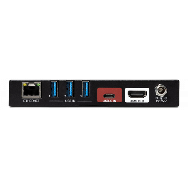 TiGHT AV VC-C101U-ETH | 4K60 USB-C till HDMI 2.0 converter with USB an 670-02030