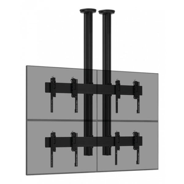 The PUC 1910 is a part of the universal video wall Connect-it system. Thanks to the modularity you can create your own video wall ceiling solution. 7219100