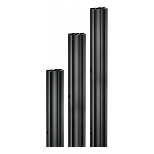 PUC 2718 Pole-XL 180cm for Trolley Floor plate Black 7227180