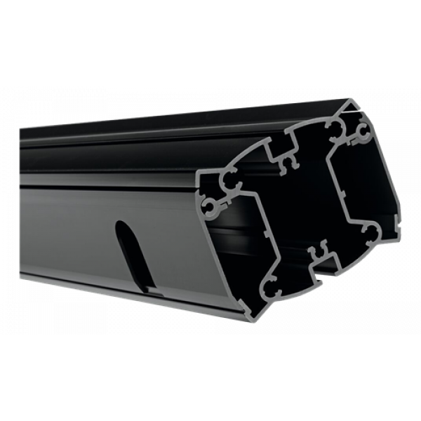 PUC 2720 Pole-XL 200cm for Trolley Floor plate Black 7227200