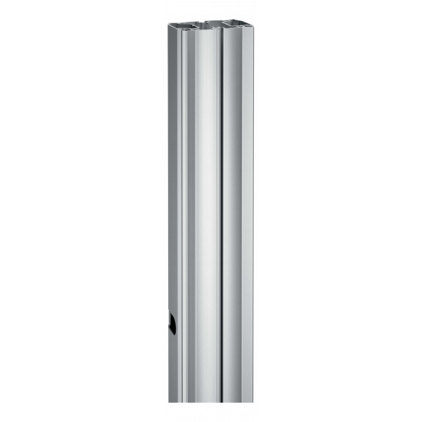 PUC 2720 Pole-XL 200cm for Trolley & Floor plate Silver 7227204