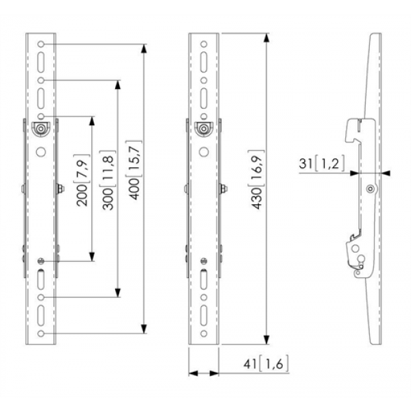 PFS 3204 Interface Display Strip 160 kg 7232040