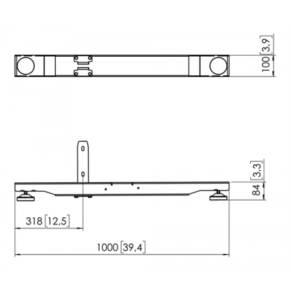 PFF 7920 Connect-it Video Wall floor stand base 7279200
