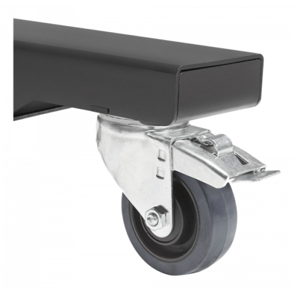 The PFT 8920 is a part of the universal video wall Connect-it system. Thanks to the modularity you can create your own video wall trolley.
Flexibility is the key feature of the Universal video wall trolley.
In case mobility is desired you can choose the
