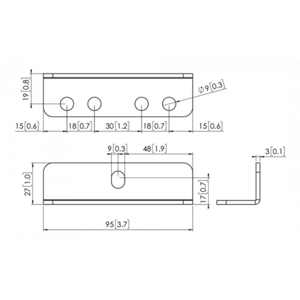 PFA 9126 PFB 34xx Bracket kit 7291260