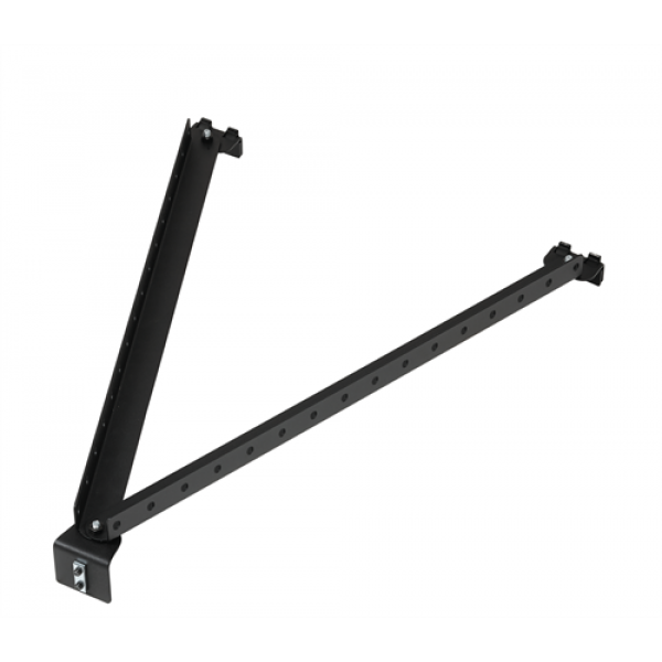The PFA 9141 wall support sliding bracket basic kit long enables you to fixate a PUC 29xx pole to the wall. The basic kit includes 2 long arms. These arms can be extended by the use of the PFA 9142 (2 arms) and PFA 9143 (3 arms) up to a maximum length of 