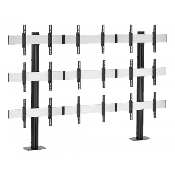 PFF 7060 Floor Mounting Plate Black 7327060