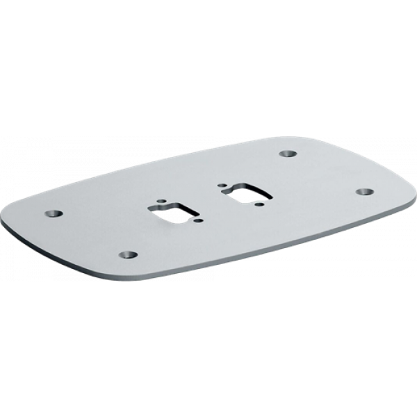 PFF 7060 Floor Mounting Plate Silver 7327064