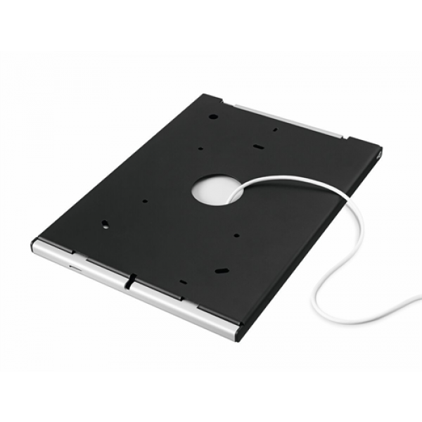 More and more tablet PC's like the Samsung Galaxy Tab A are used for public applications in retail shops, museums, showrooms and exhibitions.
Vogel's Professional has developed a secure enclosure for the Samsung Galaxy Tab A called TabLock.
TabLock pr