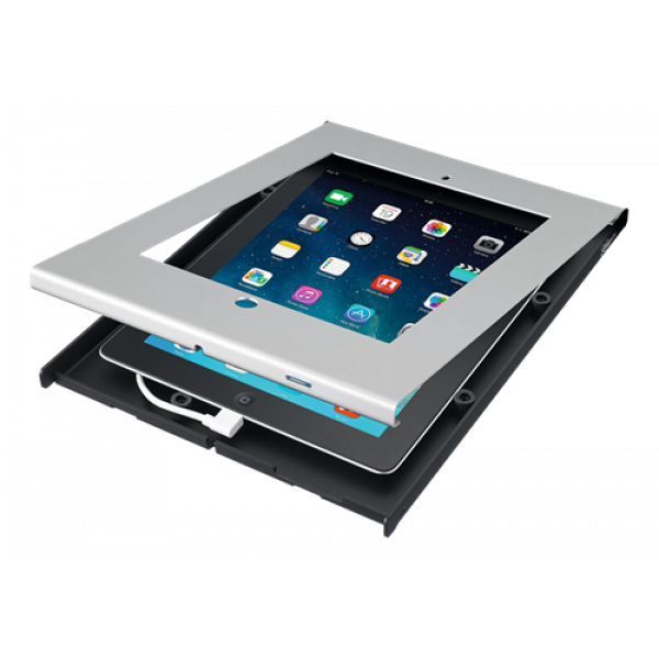 More and more tablet PC's like the Samsung Galaxy Tab A are used for public applications in retail shops, museums, showrooms and exhibitions.
Vogel's Professional has developed a secure enclosure for the Samsung Galaxy Tab A called TabLock.
TabLock pr