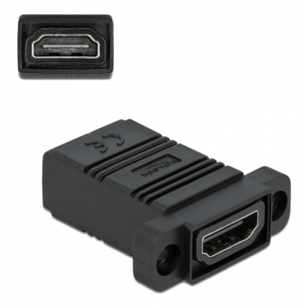 Delock Easy 45 HDMI Adapter straight 81307