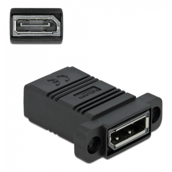 Delock Easy 45 DisplayPort Adapter straight 81309