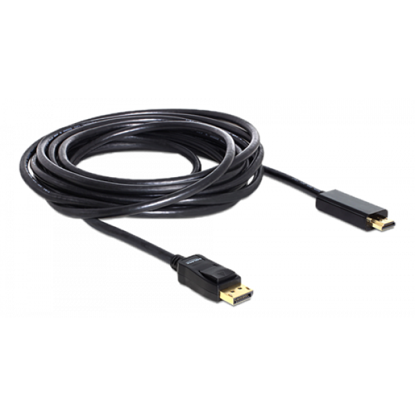 Delock Displayport 1.5 kabel hane till High Speed HDMI-A hane, svart 82441