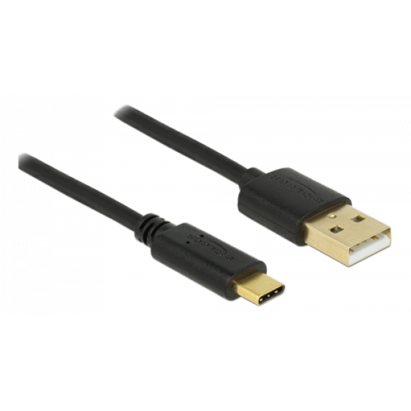 Delock USB 2.0 cable Type-A to Type-C 2 m 83327