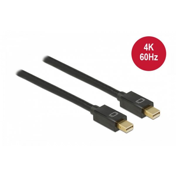 Delock Kabel Mini DisplayPort 1.2 Stecker > Mini DisplayPort Stecker 4 83472