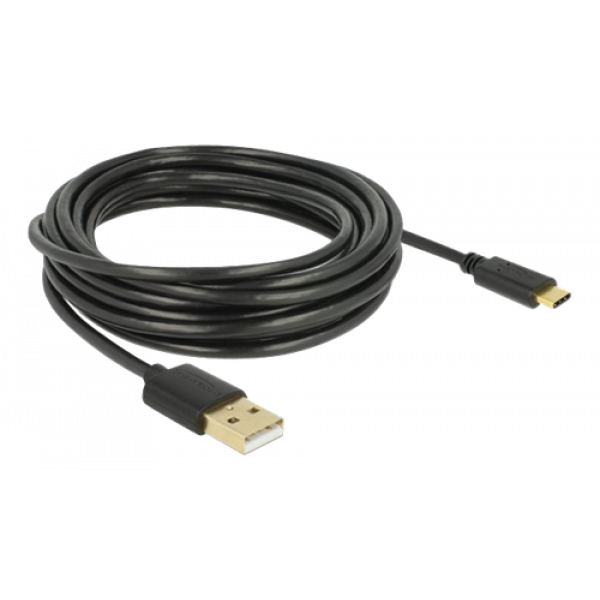 Delock USB 2.0 cable Type-A to Type-C 4 m 83669