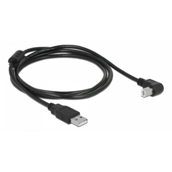 Delock Kabel USB 2.0 Typ-A Stecker > USB 2.0 Typ-B Stecker gewinkelt 1 84810
