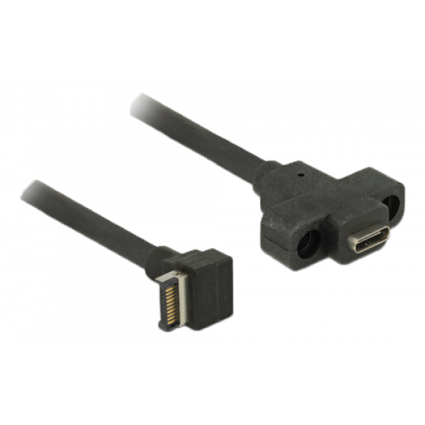 Delock Kabel USB 3.1 Gen 2 nyckel A 20 pin hane till USB 3.1 Gen 2 USB 85326