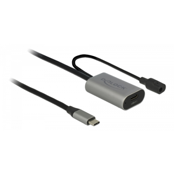Delock Active USB 3.1 Gen 1 extension cable USB Type-C™ 5 m 85392