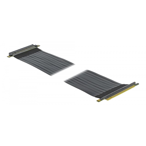 Delock Riser Card PCI Express x16 to x16 with flexible cable 30 cm 85764