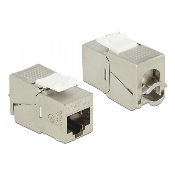 Delock Keystone Module RJ45 jack > LSA Cat.6A STP compact 86179