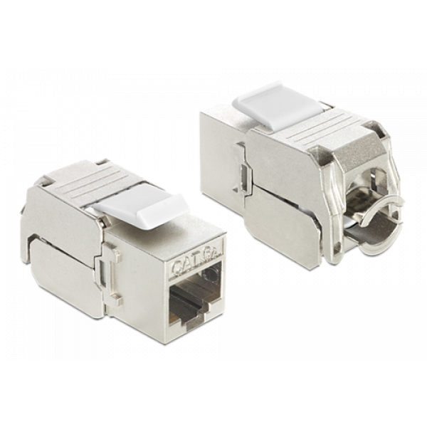 Delock Keystone Module RJ45 jack > LSA Cat.6A STP 86205