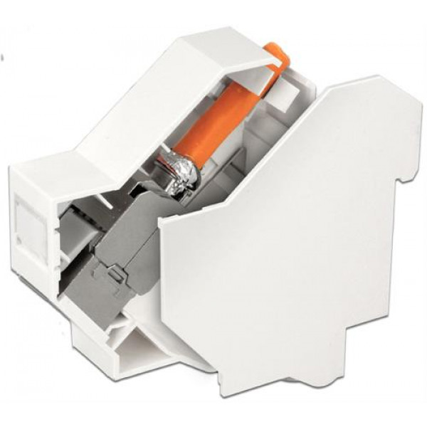 DeLOCK täckbit för DeLOCK 86212/86232, plast, vit 86272