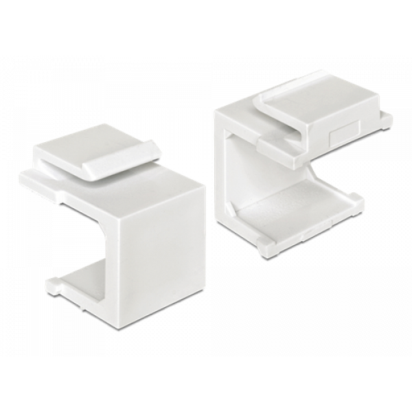 Delock Keystone cover white 4 pieces 86314
