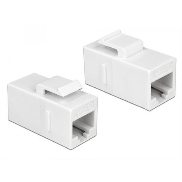 DeLock 86379 Keystone-modul RJ45-kontakt till RJ45-kontakt Cat.6 UTP v