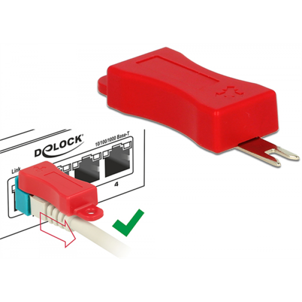 Delock RJ45 Secure Clip 40 pieces set 86446