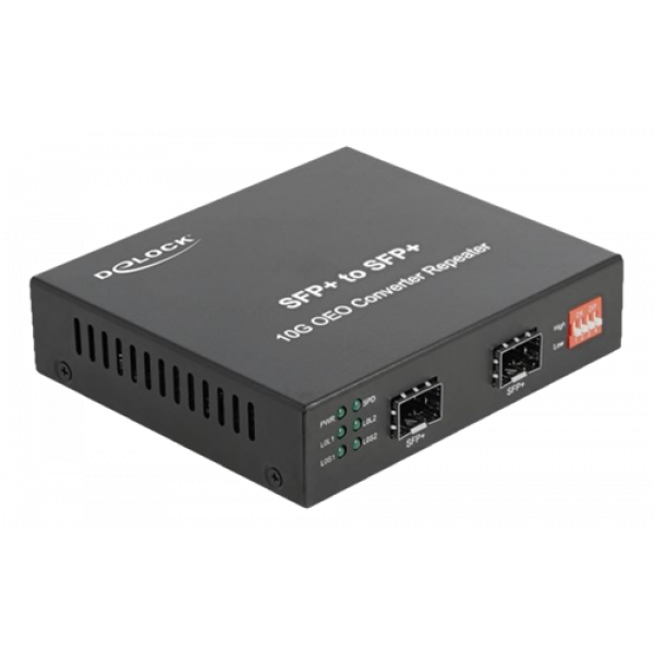 Delock Media Converter 10GBase-R SFP+ to SFP+ 86472