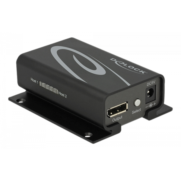 Delock Displayport 1.2 Switch 2 x Displayport in > 1 x Displayport out