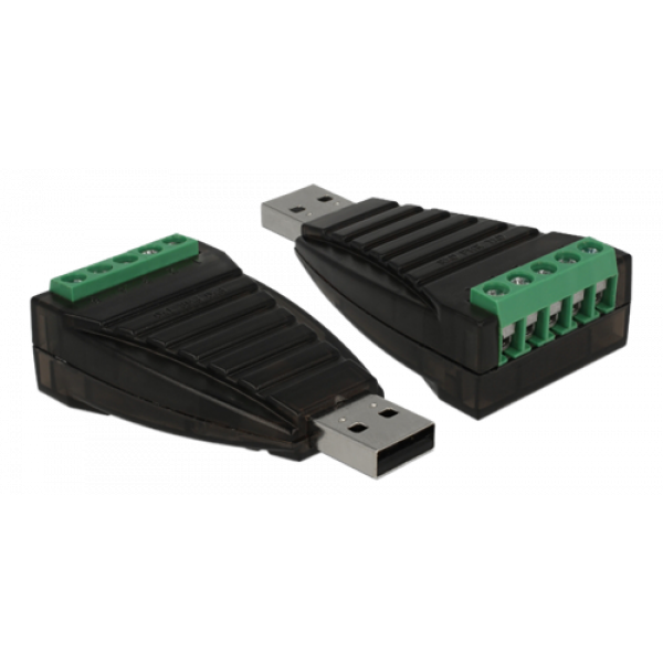 Delock Converter USB Type-A to Serial RS-422/485 surge protection 600W 87738