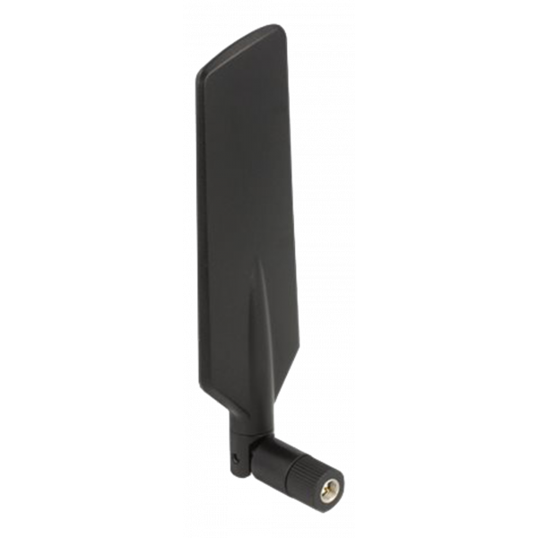 Delock LTE Antenna SMA plug 0.5 - 3 dBi omnidirectional rotatable with 88978