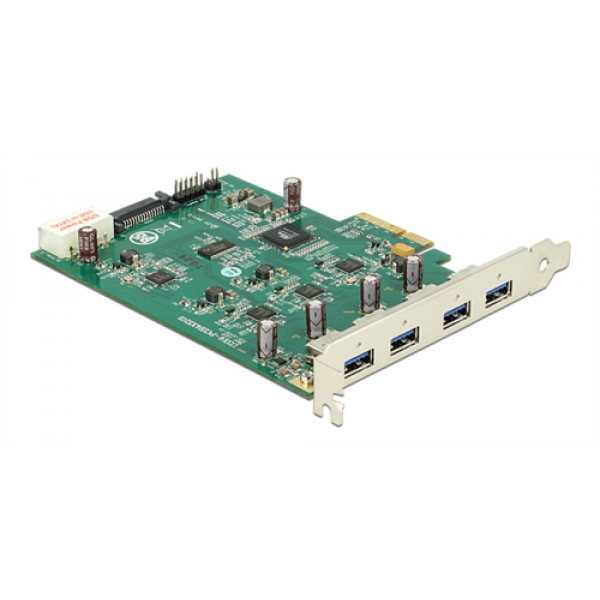 PCIe x4 IOI > USB 3.0 4 Port Quad Channel 89325