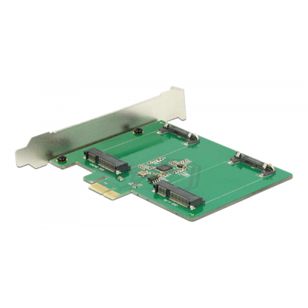PCI Express Card>2x internal mSATA 89479