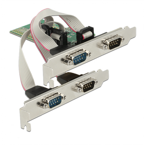 Delock PCI Express Card > 4 x Serial RS-232 89557