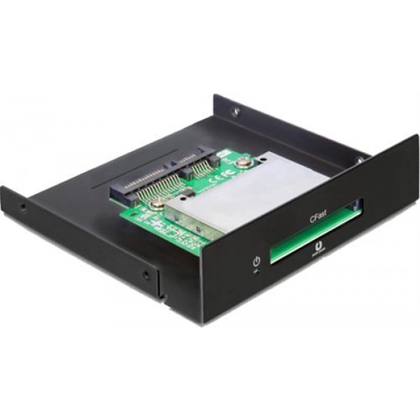 DeLOCK minneskortläsare, intern/3,5", SATA, CFast 91680