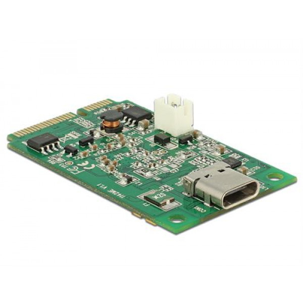DeLock 95259 Mini PCIe I/O PCIe full storlek 1 x USB Type-C 3.1 Gen 2