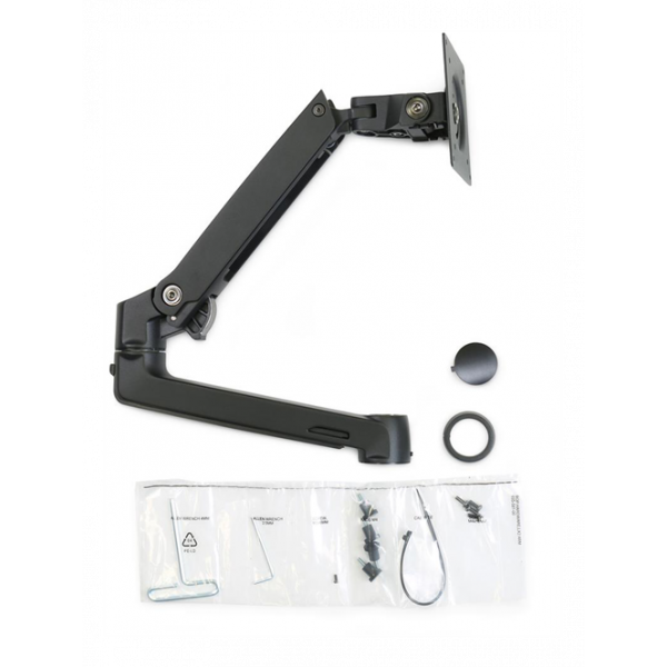 Ergotron LX Dual Stacking Arm, Extension and Collar Kit, Matte Black 98-130-224
