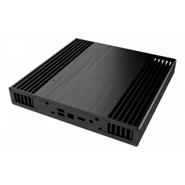 Akasa Plato X7 Slim fläktlösa hölje, Intel 7:e generationen NUC,svart A-NUC37-M1B