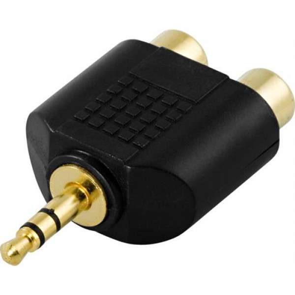 Audioadapter 3.5mm - RCA x 2 (ha-ho).