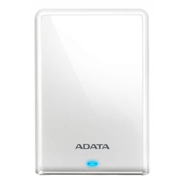 ADATA HV620 1TB External HD USB3.1 WHITE AHV620S-1TU31-CWH