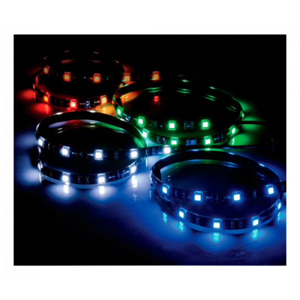 Akasa "VegasM" secure 10 pc Magnetic LED strip light,50cm, Blue AK-LD05-50BL