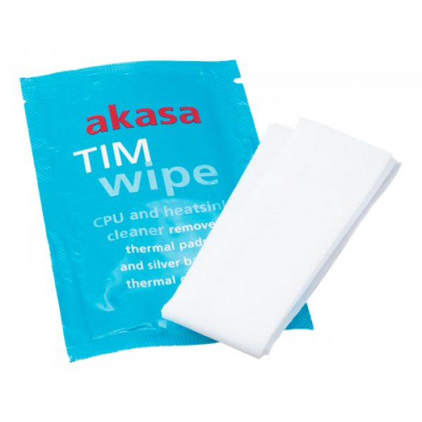 AKASA TIM Wipes for CPUs, GPUs or heatsink bases. AK-TCW-02