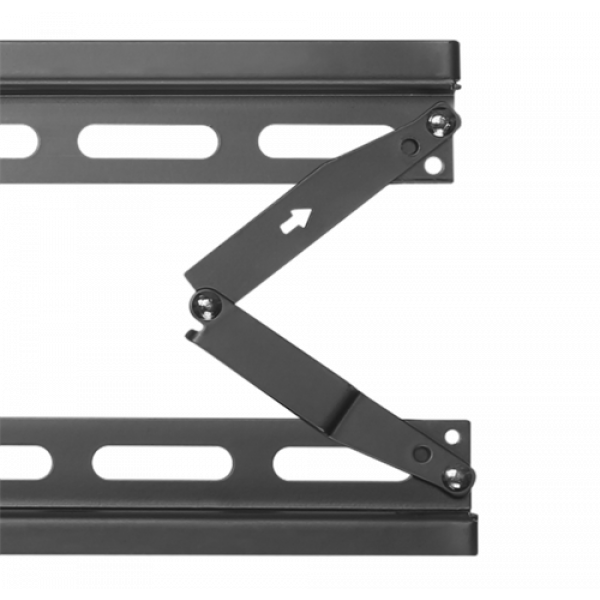 DELTACO Office, heavy-duty tilt foldable, 37"-80", 70kg, 200x200-600x4 ARM-0204