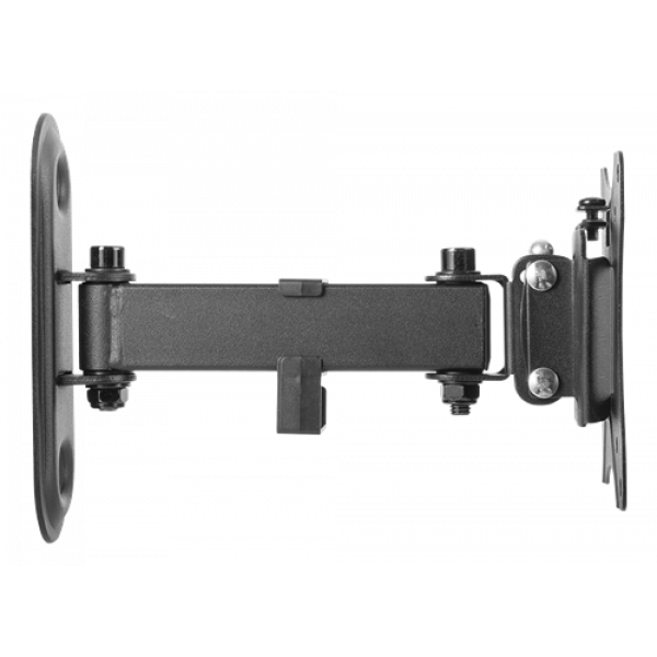 DELTACO Office, full-motion 2-way wall, 13"-27", 25kg, 75x75-100-100 ARM-0250