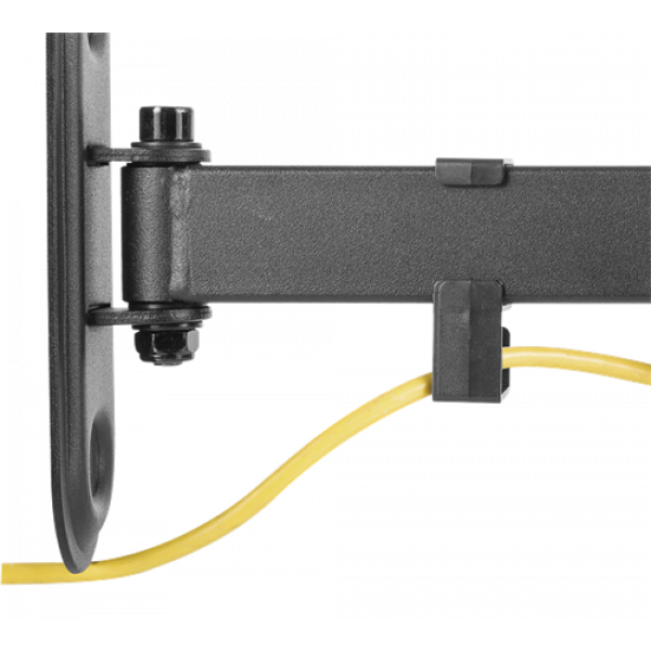 DELTACO Office, full-motion 2-way wall, 23"-42", 25kg, 75x75-200-200 ARM-0252